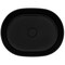 Ruvati 19-inch Matte Black epiStone Solid Surface Modern Bathroom Vessel Sink RVB2119BK - alternate 4